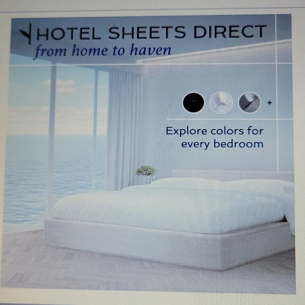 Hotel Sheets Direct 100% bamboo 4 pc sheet pillowcase set King Dark Gray New…